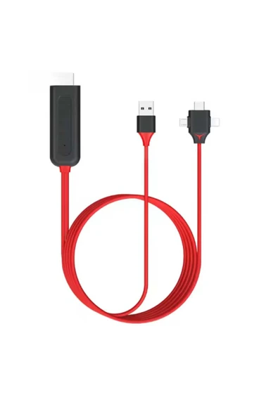 BİLİŞİM BURADA ZR18 3 İN 1 USB TO HDMI KABLO