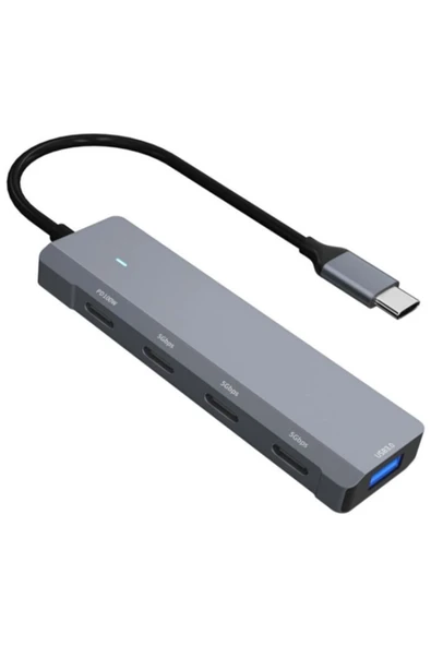 BİLİŞİM BURADA ZR594 ADS311 Type-C Extender: 100W PD Şarj + Hızlı Veri + Şık ve Kompakt!