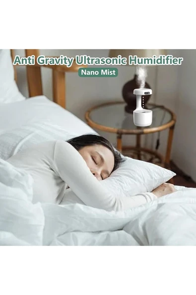 Bilişim Burada Anti-Yerçekimi Ultrasonik Nemlendirici Çift Kapanma Koruma Ev/Ofis için - 3