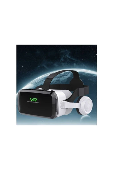 VR Shinecon G04BS Kablosuz Bluetooh Versiyon 3D Sanal Gerçeklik VR Gözlüğü 4.5-6.7 Inch