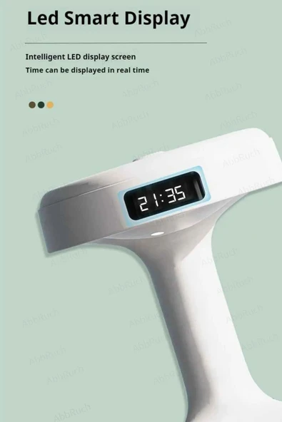 LZ599 Yer çekimi Nemlendirici Led Saat Göstergeli 36db Sessiz Gezinti Su Damlacık Geri Akış Yaratıcı - 2