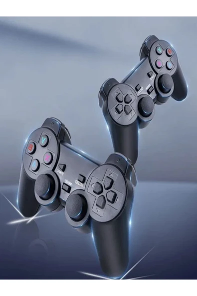 LİTE-M8 4K 2.4GHZ  64G OYUN KONSOLU 2 ADET KABLOSUZ JOYSTİK RETRO GAME STİCK - 7