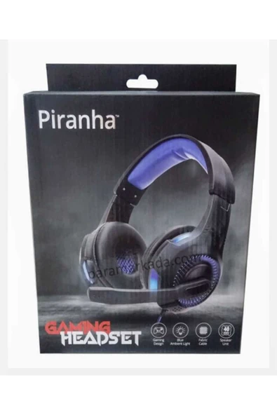 PİRANHA 2145 Gaming Kulaklık Işıklı Mikrofonlu Oyuncu Kulaklık
