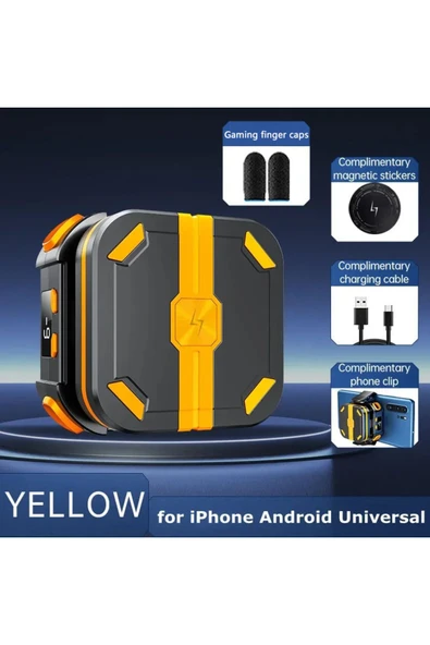 P70 10W Mobil Oyun Soğutucu | 2000 mAh Pilli, Yarıiletken Fanlı, iPhone Android Uyumlu - 7