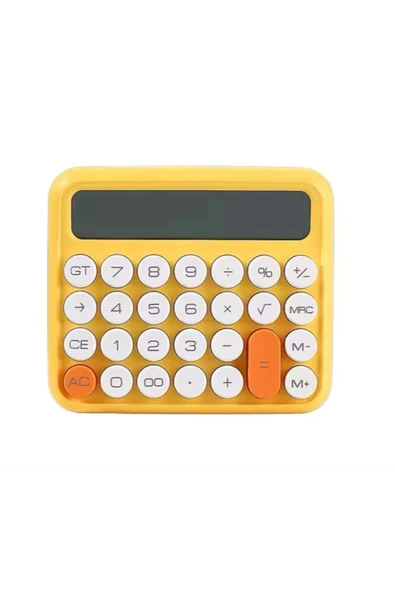 BİLİŞİM BURADA ZR740 JN-800 JUNNO SARI HESAP MAKİNESİ