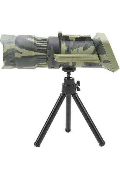 WY01 Çocuk Teleskop  16X Monoküler Teleskop 1080P HD Oyun Fonksiyonu Seyahat Için Katlanır - 3