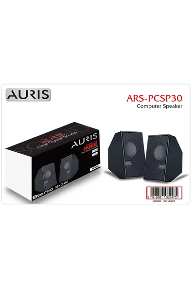 PCSP30 USB Güç Girişli 2.0 Stereo Bilgisayar Hoparlörü