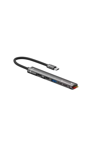 BİLİŞİM BURADAZR562 TYPE-C 5 İN 1 USB HUB CARD READER