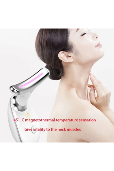 Es-1081 EMS Yüz Boyun Sıkılaştırma Kırışıklık Azaltıcı Boyun Masaj Aleti - 3