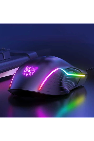 Onikuma Cw905 Rgb Oyuncu Mouse 6400dpi Gaming Oyuncu Mouse - 3