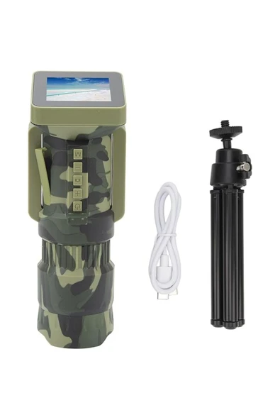 WY01 Çocuk Teleskop  16X Monoküler Teleskop 1080P HD Oyun Fonksiyonu Seyahat Için Katlanır - 5
