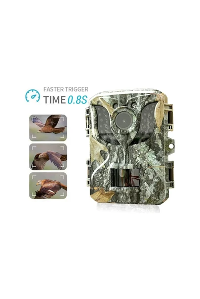 DL005-1 Fotokapan Açık Takip Kamerası IP66 Su Geçirmez Kamera Kızılötesi Gece Görüş - 4