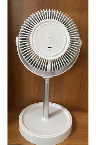 Bilişim Burada HR002 Ayaklı Portatif 270 Derece Dönebilen Başlıklı Portatif Ayaklı Mini Fan - 3