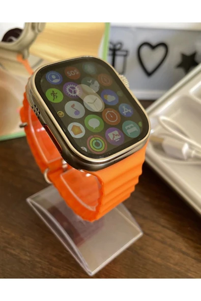 T20 Ultra 2 Akıllı Saat. 4 Kordonlu, Geniş Ekranlı - 2