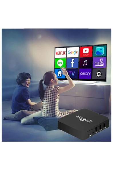Bilişim Burada MXQ PRO Android Smart TV Box 4K HD 64GB Ram 512GB Rom 2-4GHz 5G WiFi - 2