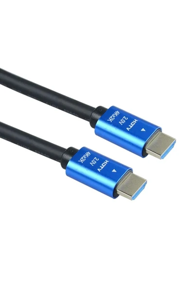 Bilişim Burada 10 METRE 4K ULTRA HD 2.0V ALÜMİNYUM BAŞLIK ALTIN UÇLU HDMİ KABLO - 4