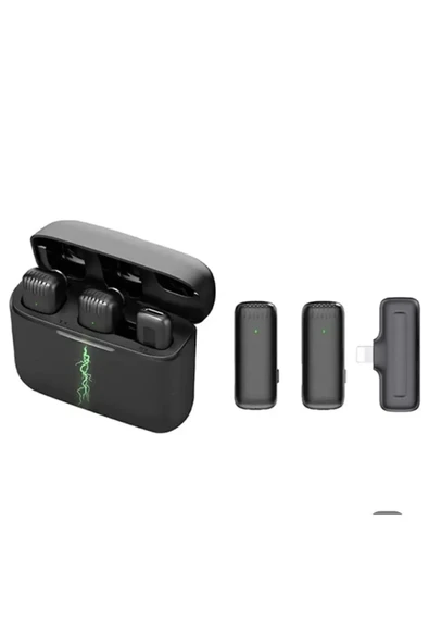 Bilişim Burada SK690 Kablosuz Yaka Mikrofonu Type-C Şarj Giriş 2 Adet - 4