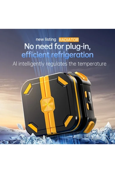 P70 10W Mobil Oyun Soğutucu | 2000 mAh Pilli, Yarıiletken Fanlı, iPhone Android Uyumlu - 5