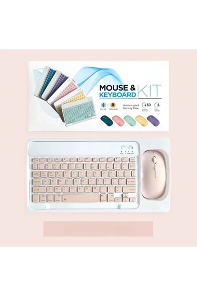 Bilişim Burada Mobil Tabletler İçin Kablosuz Bluetooth Klavye