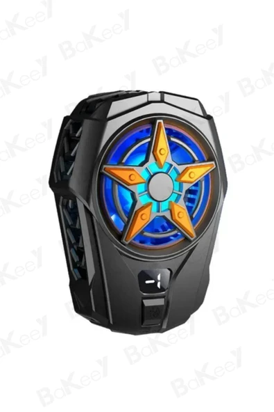 Sl-09 Telefon Ve Tablet Soğutucu Fan Işıklı Cep Telefonu Soğutma Fanı Radyatör Soğutucu - 8