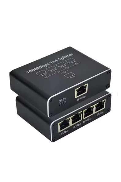 BİLİŞİM BURADA ZR889 RJ45 1TO4 GİGABİT SPLİTTER