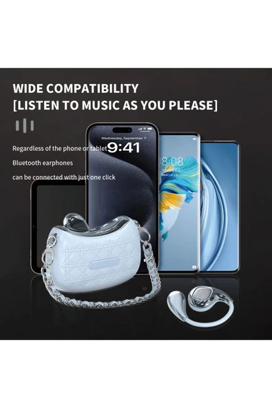 Bilişim Burada YX46 Çanta Tarzı Bluetooth Kulaklık Ows Spor Kulaklık Klip Kulaklık - 3