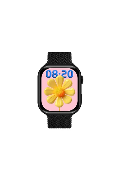 BİLİŞİM BURADA X28 Mini Series 10 Akıllı Saat | 5 Kayışlı, Kablosuz Şarjlı, Şık Tasarım, - 6