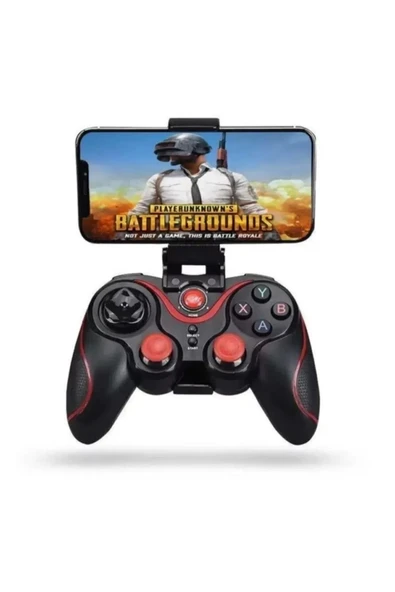 X3 PUBG Kablosuz Standlı Gamepad Telefon Standlı Android, iOS, PC, PS3 Uyumlu