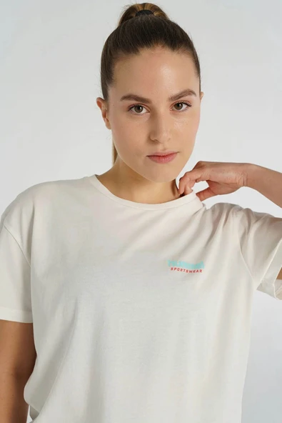 HUMMEL KADIN TİŞÖRT BOEL T-SHIRT S/S 912075 - 9