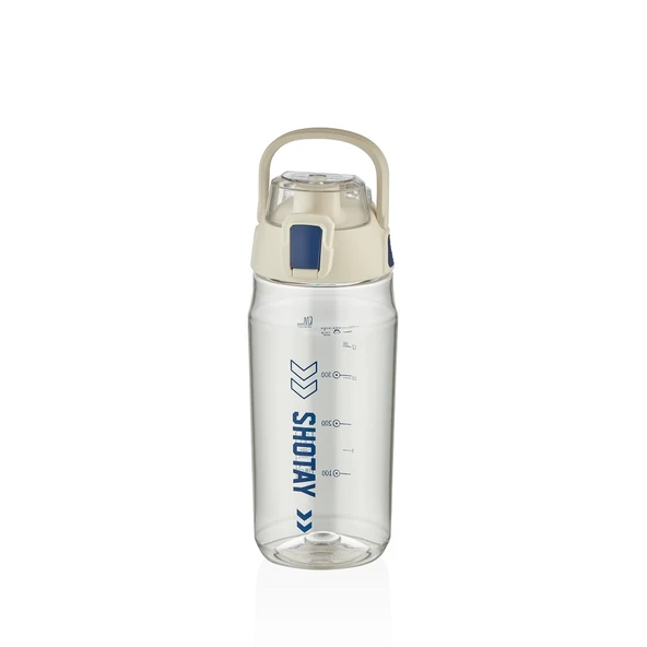Shotay ST-7206 600ml Beyaz Plastik Matara