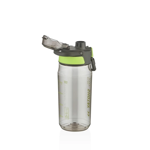 Shotay ST-7206 600ml Siyah Plastik Matara