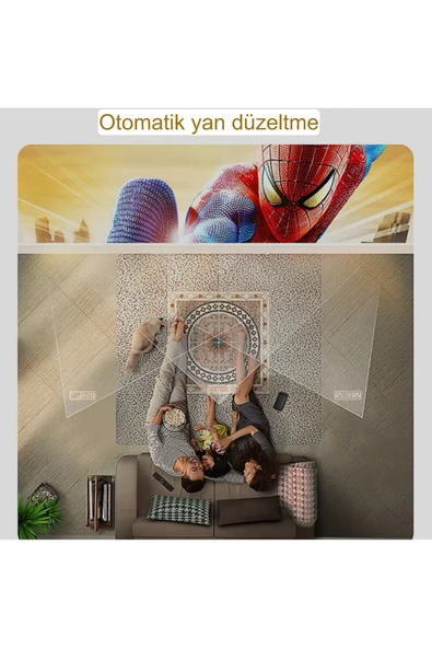 K2 Projeksiyon Cihazı – Full Hd Görüntü Kalitesi Ile Ev Sineması - 4
