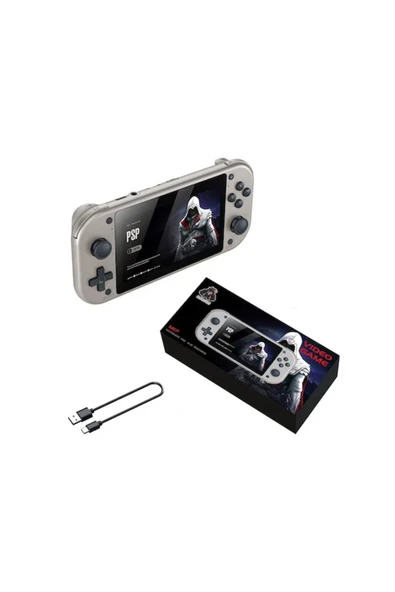 20 Bin Oyunlu M17 Elektronik Oyun El Konsolu 4.3" Ips Ekran Linux Sistemi Psp Game 64 Gb Sd Kart - 5