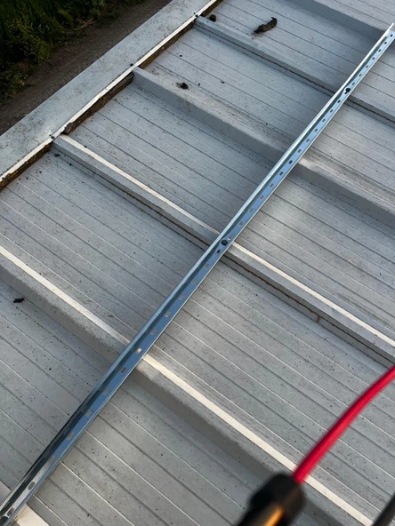 Güneş Paneli Montaj Aparatı 3 Panel İçin 8 Adet 30 cm Profil 8 Adet Klemp - 5