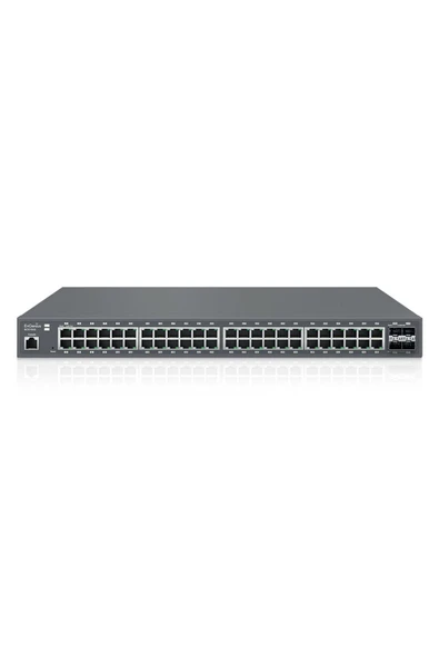 Ecs1552 Switch 48 X 10/100/1000 Port, 4 X Sfp+ 10gig Port, L2+