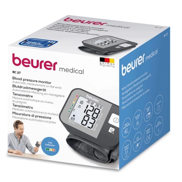 Beurer BC 27 Tansiyon Cihazı Bilekten Ölçüm - 2