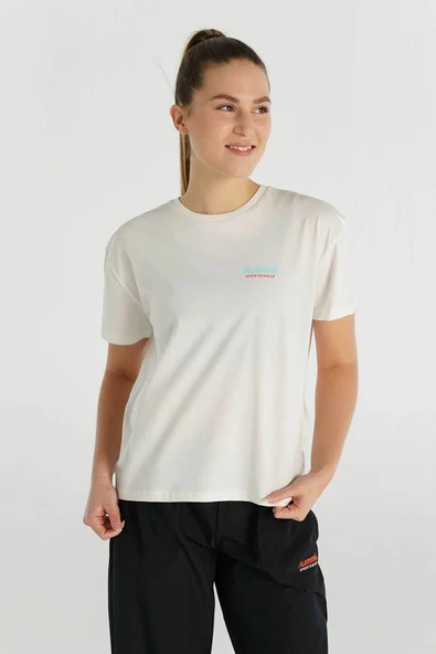 HUMMEL KADIN TİŞÖRT BOEL T-SHIRT S/S 912075 - 8