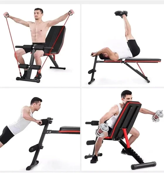 CKSpor Multiposition ve Biceps Combo Bench Ayarlanabilir Çok Fonksiyonlu Ağırlık Sehpası CKS-200 - 5