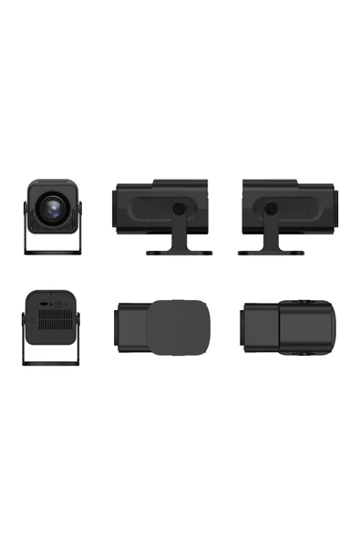 HCS350 Pro oyun projektör Android 11 4K 1080P desteklenen Wifi6 BT5.0 akıllı ev video oyun sinema - 3