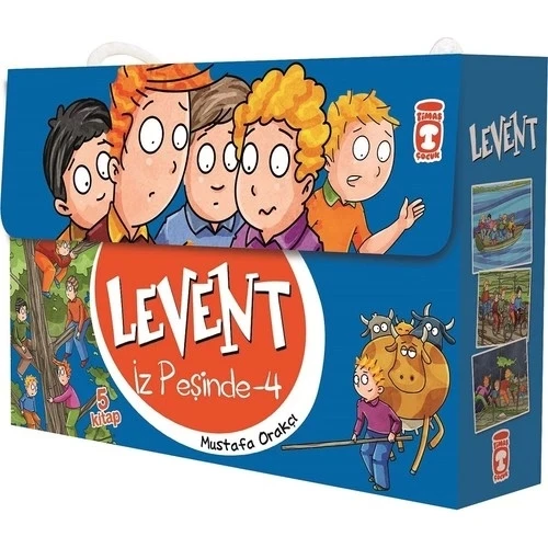Levent İz Peşinde 4 5 Kitap Timaş Çocuk