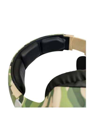 K8 Kamuflaj Gaming Profesyonel Led Işıklı Oyuncu Kulaklığı - 2