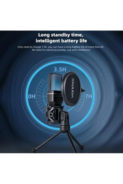 Yanmai Sf-777w 2.4g Kablosuz Oyun Masaüstü Rgb Işık Ve Blowout Mikrofon - 4