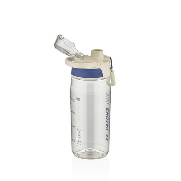 Shotay ST-7206 600ml Beyaz Plastik Matara - 2