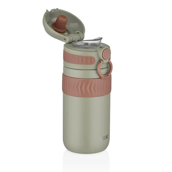 Tkk T2006 450ml Yeşil Çelik Termos - 2