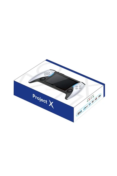 Project X 4.3inç Ips Hd Ekran Uyumlu 10000 Oyunlu Hdmı Çıkış Retro Arcade Oyun Konsolu - 3