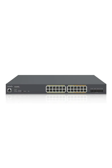 Ecs2528fp Poe+ Switch 16 X 1000 Port, 8 X 2500 Port, 4 X Sfp+ 10gig Port, L2+ 24-port Poe+