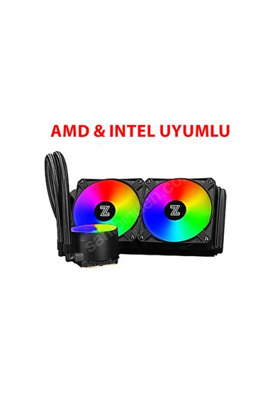 Bilişim Burada 240 mm Çift Fanlı ARGB İşlemci Soğutucu