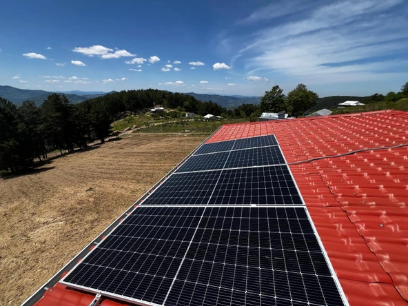 Güneş Paneli Montaj Aparatı 4 Panel İçin 10 Adet 30 cm Profil 10 Adet Klemp - 2