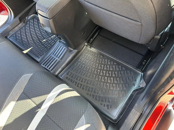 Rizline Opel Frontera Elektrikli  2025 ve Sonrası 3D Havuzlu Paspas Siyah - Resim 5