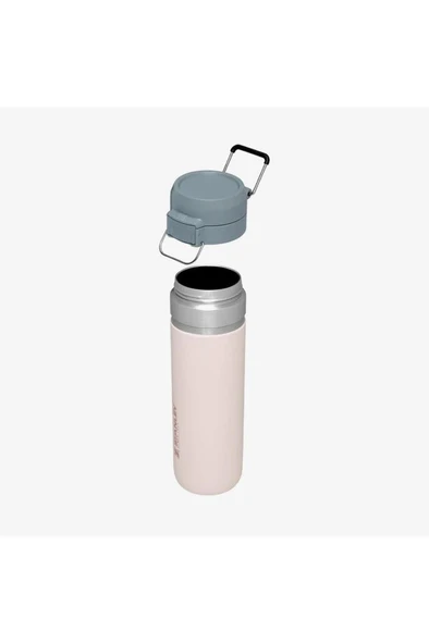 Stanley The Quick-flip Water Bottle 0.70l / 24oz Rose Quartz Termos - Resim 2
